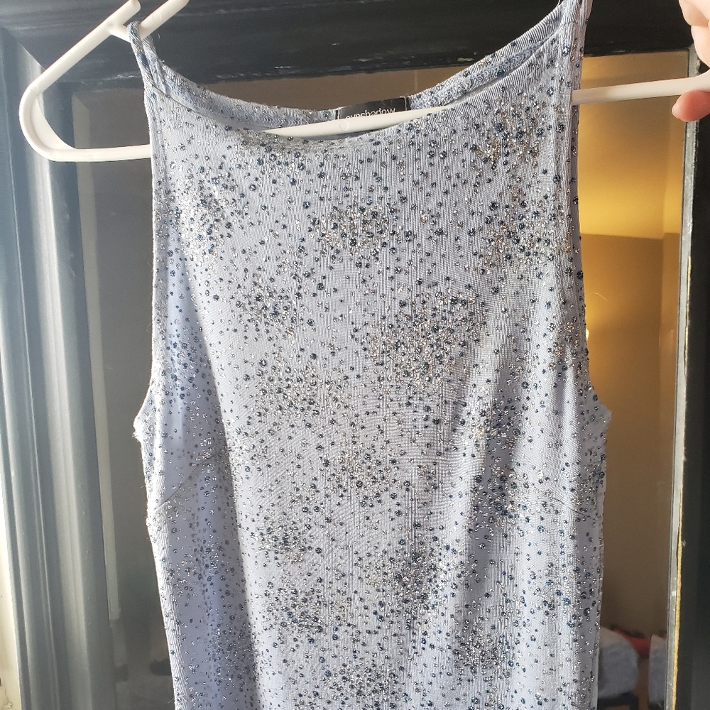 90s Inspired Sparkle Tank Top
